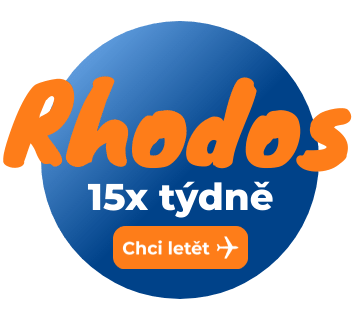 Rhodos 15x týdně