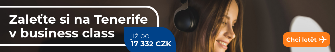 Zaleťte si na Tenerife v business class