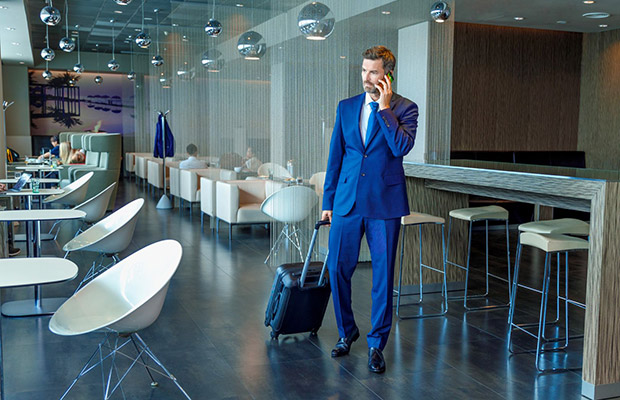 Business class lounges