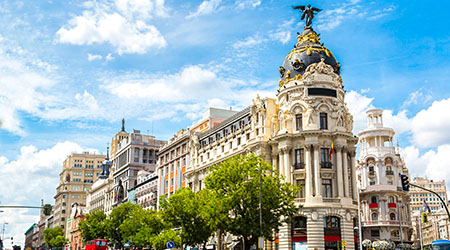 Billets d`avion Prague Madrid