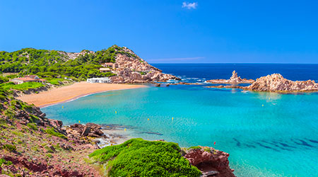 Billets d'avion Prague Menorca