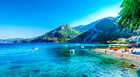 Flugschein Prag Samos