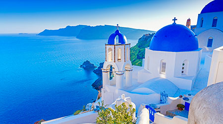 Flugschein Prag Santorini