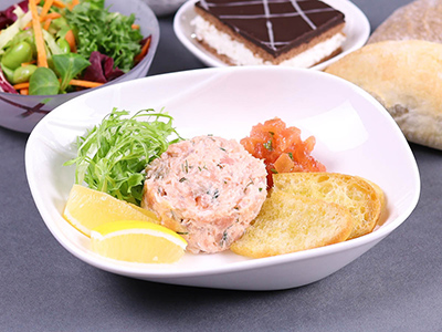 Salmon rillettes