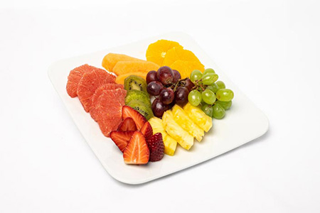 Assiette de fruits en forme d'étoile à cinq branches, grande capacité, en  plastique de qualité alimentaire, multi-usages, Snack, fruits, noix,  plateau