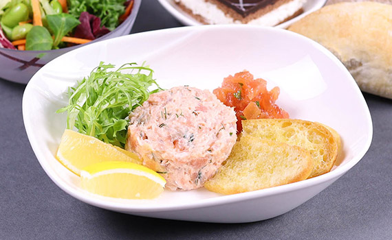 Lososové rillettes