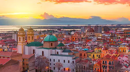 Billets d`avion Prague Cagliari